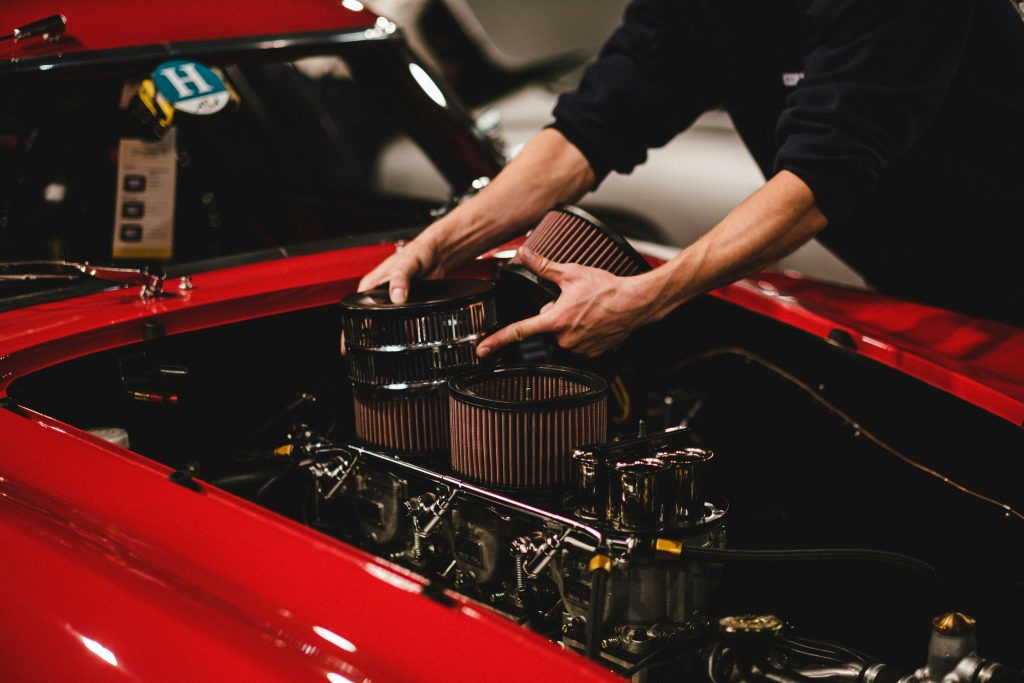 car engine inspection